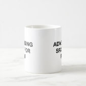 の広告賃貸宇宙 コーヒーマグカップ (中央)