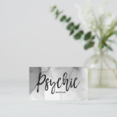 *~*の形而上学的な霊魂媒体の読者の水彩画 名刺 (スタンド正面)