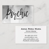 *~*の形而上学的な霊魂媒体の読者の水彩画 名刺 (正面/裏面)