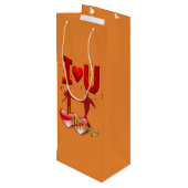 ～の後ずっと幸せである ワインギフトバッグ (裏面アングル)