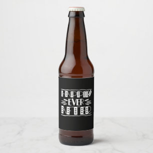 ~の後ずっと幸せにカップル・アート ビールラベル