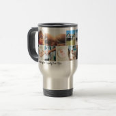 ～の後ずっと幸せに愛の笑いをパーソナライズ トラベルマグ (正面左)