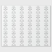 ～の後ずっと幸せに暮らす ラッピングペーパー (フラット)