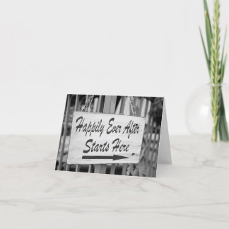 ～の後ずっと幸せに カード