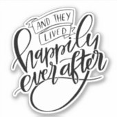 ～の後ずっと幸せに シール (正面)