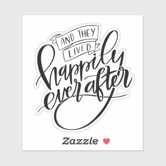 ～の後ずっと幸せに シール (シート)