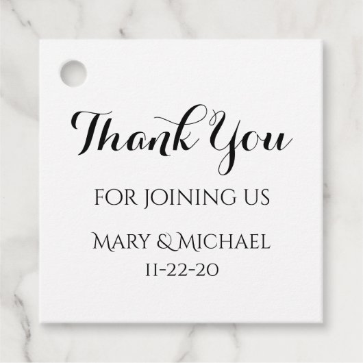 ～の後ずっと幸せに フェイバータグ (正面)