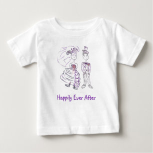 ~の後ずっと幸せに ベビーTシャツ