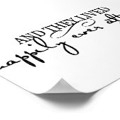 ～の後ずっと幸せに ポスター (角)