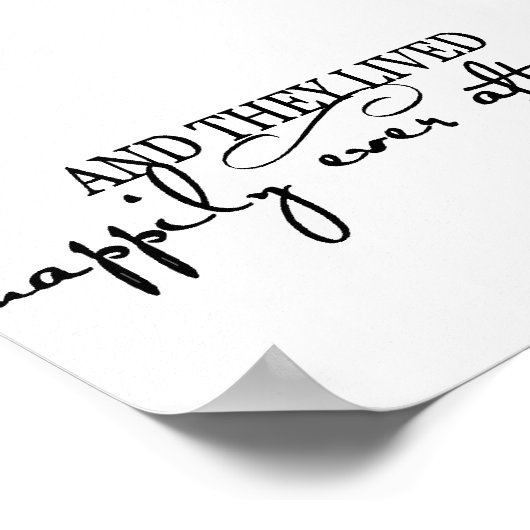 ～の後ずっと幸せに ポスター (角)