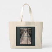 ～の後ずっと幸せに ラージトートバッグ (裏面)