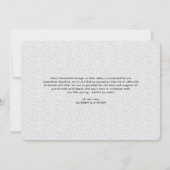 ～の後ずっと幸せに | 結婚発表 招待状 (裏面)