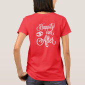 ～の後ずっと幸せに Tシャツ (裏面)