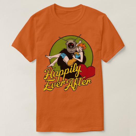 ~の後ずっと幸せに Tシャツ (デザイン正面)