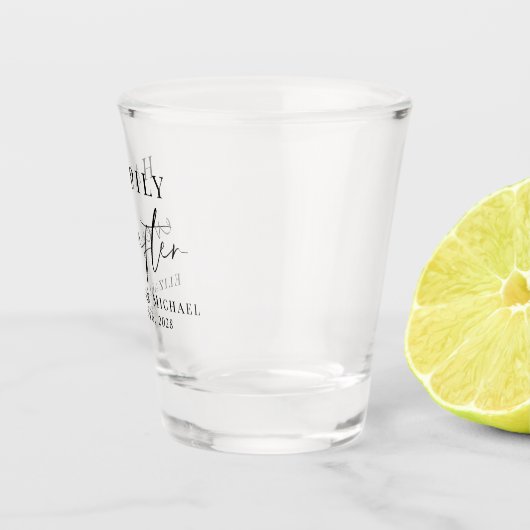 ～の後ずっと幸結婚福に ショットグラス (右)