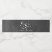 ～の後ずっと幸結婚福に ペットボトルラベル (シングルラベル)