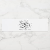 ～の後ずっと幸結婚福に ペットボトルラベル (シングルラベル)