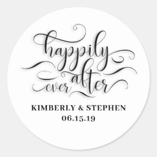 ~の後ずっと幸結婚福に ラウンドシール