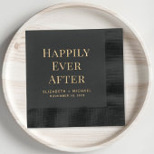 ～の後ずっと幸結婚福に 箔ナプキン