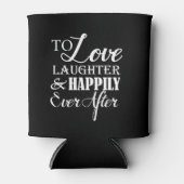 の後ずっと楽しく笑いを結婚愛す 缶クーラー (正面)