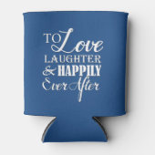 の後ずっと楽しく笑いを結婚愛す 缶クーラー (正面)