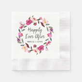 の後ずっと楽しく過ごすロマンチック結婚な童話 縁ありカクテルナプキン (正面)