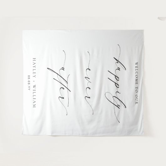 ...の後ずっと楽しげにレズミヤ結婚を迎える タペストリー (正面(横))