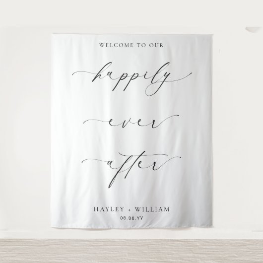 ...の後ずっと楽しげにレズミヤ結婚を迎える タペストリー (正面)