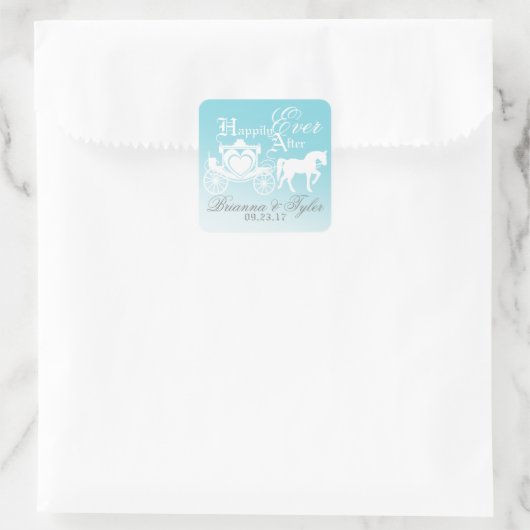 ~の後ずっと楽しそうにおとぎ話 スクエアシール (バッグ)