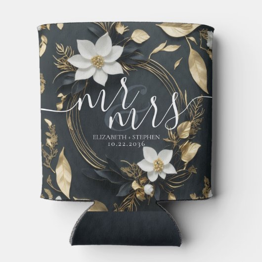 の後ずっと楽しそうに笑いを愛する応援結婚 缶クーラー (裏面)