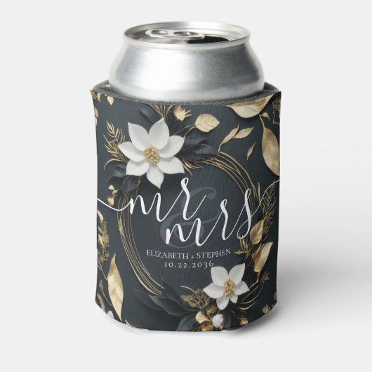 の後ずっと楽しそうに笑いを愛する応援結婚 缶クーラー (缶裏面)