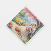 ~の後ずっと魅了される スタンダードランチョンナプキン (角)