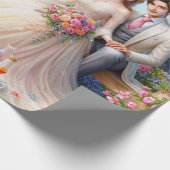 ~の後ずっと魅了される ラッピングペーパー (角)