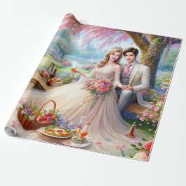 ~の後ずっと魅了される ラッピングペーパー