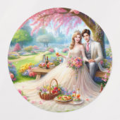 ～の後ずっと魅了される ラベル (デザイン2)