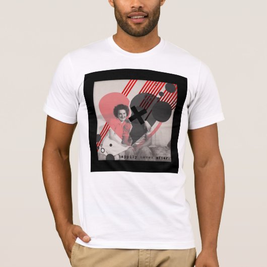 ～の後で幸いにも Tシャツ (正面)