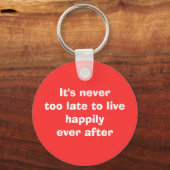 ～の後で幸せに キーホルダー (正面)