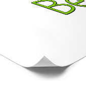 ～の後にハンバーガー ポスター (角)