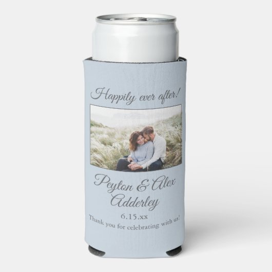 ~の後に結婚ずっと幸せに撮れたソフトブルー スリム缶クーラー (Seltzer裏面)