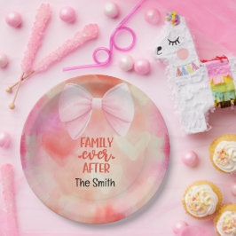 ～の後に養子縁組をする ペーパープレート