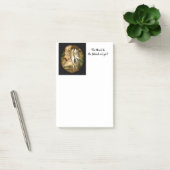 "の後ろえー私は得ます!" ポスト・イット、4 x 6 ポストイット (オフィス)