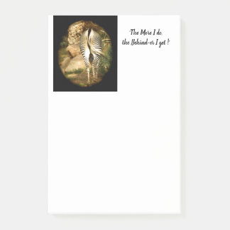 "の後ろえー私は得ます!" ポスト・イット、4 x 6 ポストイット