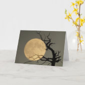 の後ろ カード (黄色い花)