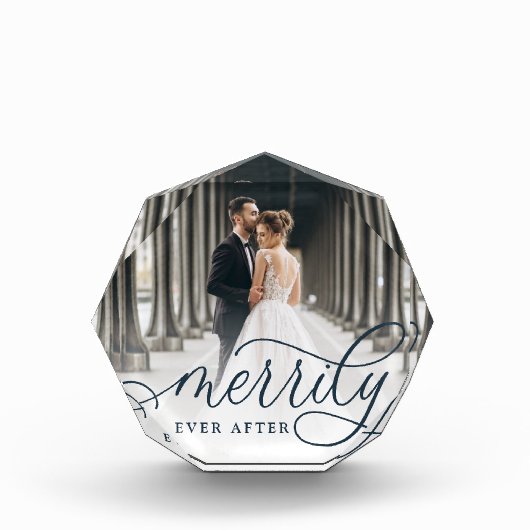 ～の後を楽しげに |クリスマス結婚の休日 フォトブロック (正面)