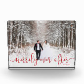 ～の後を楽しげに |休日結婚の フォトブロック (正面)