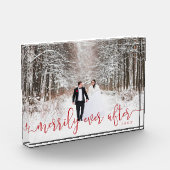 ～の後を楽しげに |休日結婚の フォトブロック (左)