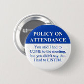 の後を追従業員出席方針(3) 缶バッジ (正面&裏面)