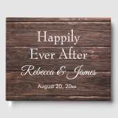 の後ユニーク素朴ずっと楽しそうにバ結婚ーン ゲストブック (正面)