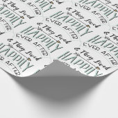 〜の後幸せに ラッピングペーパー (角)