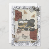 の思考えいやりあることわざグリーティングカード サンキューカード (正面/裏面)